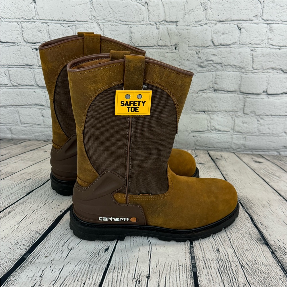 CARHARTT HERITAGE WATERPROOF 11" STEEL TOE WELLINGTON 13.0